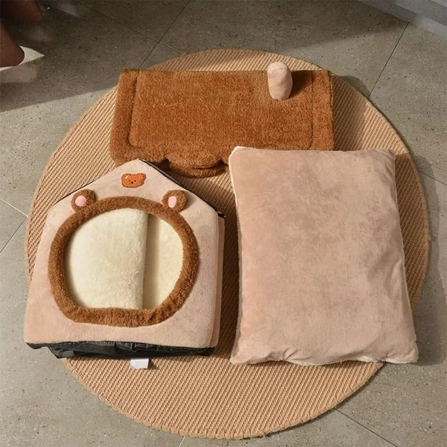 Casa plegable para mascotas (45cmX40cm)